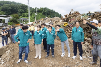폭우 피해현장 방문(예천) 대표이미지