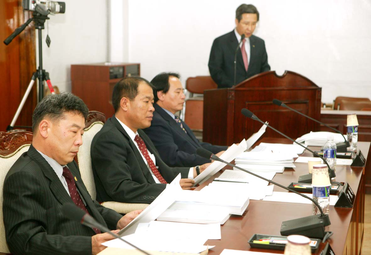 행정보건복지위원회, 예산안심사 대표이미지