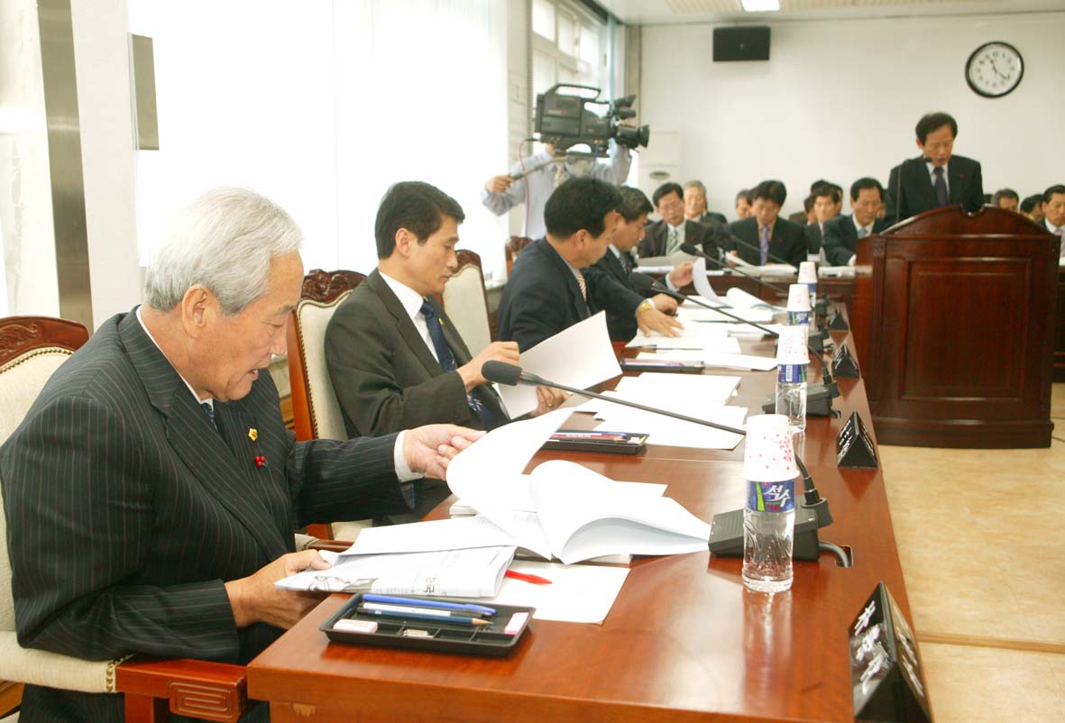 건설소방위원회, 예산안심사(건설도시방재국) 대표이미지