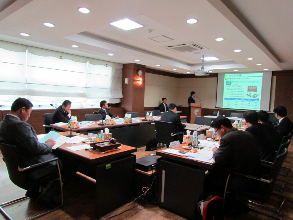 2011. 11. 15(화) 경북그린카부품진흥원 행정사무감사 실시 대표이미지