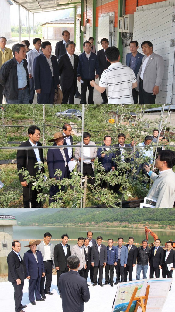 경북도의회 농수산위원회 농업현장 방문 대표이미지
