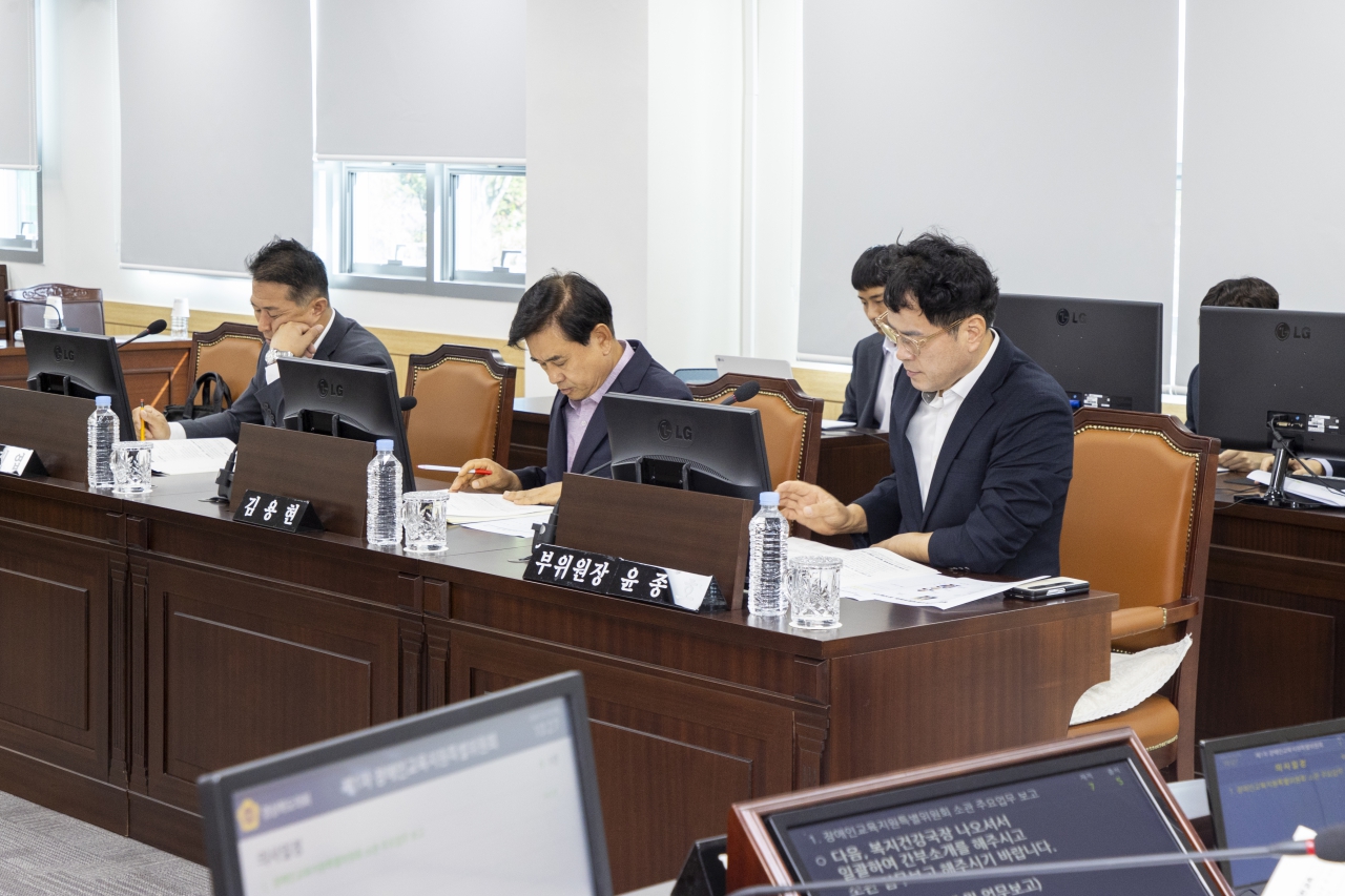 제350회 임시회 장애인교육지원특별위원회 이미지(13)