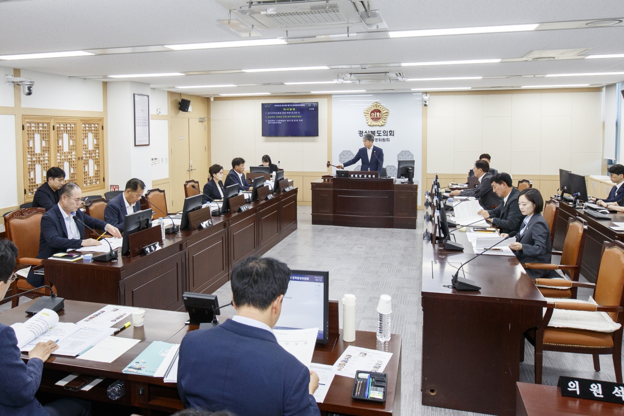 제365회 임시회 제1차 문화환경위원회 대표이미지