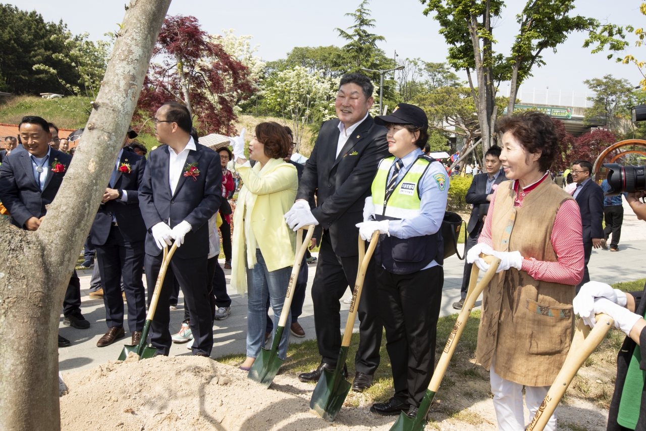 포항 철길숲 준공식 이미지(9)