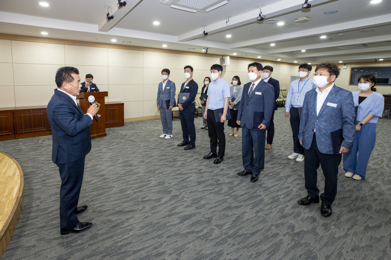 2022년 하반기 정기인사 임용장 수여식 이미지(4)