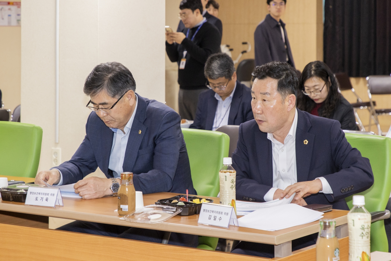 행정보건복지위원회 현지확인(경상북도 노인전문간호센터, 경북도립노인전문병원) 이미지(8)