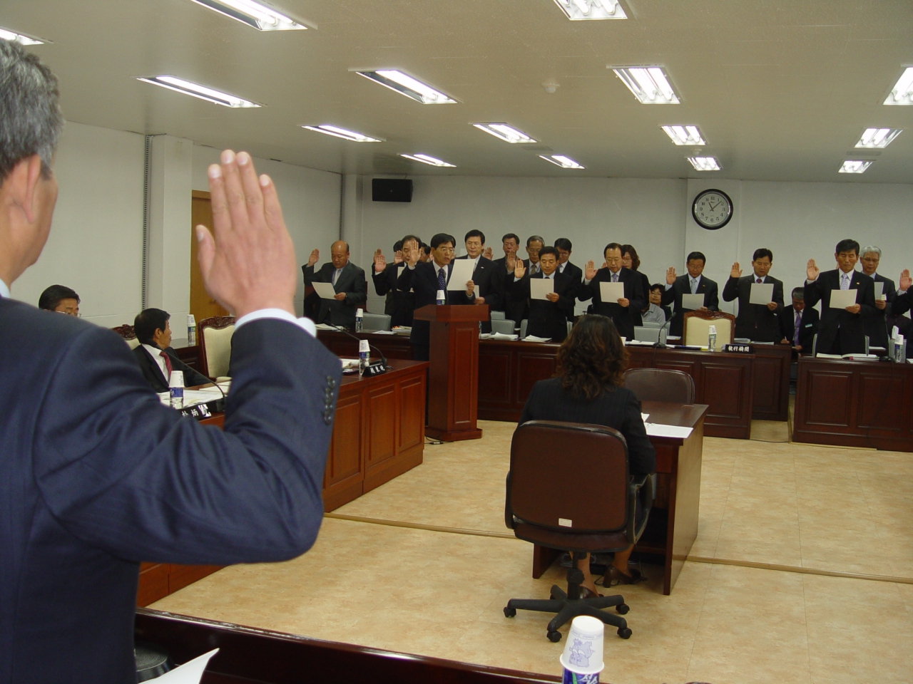 농수산위원회 행정사무감사 시작 대표이미지