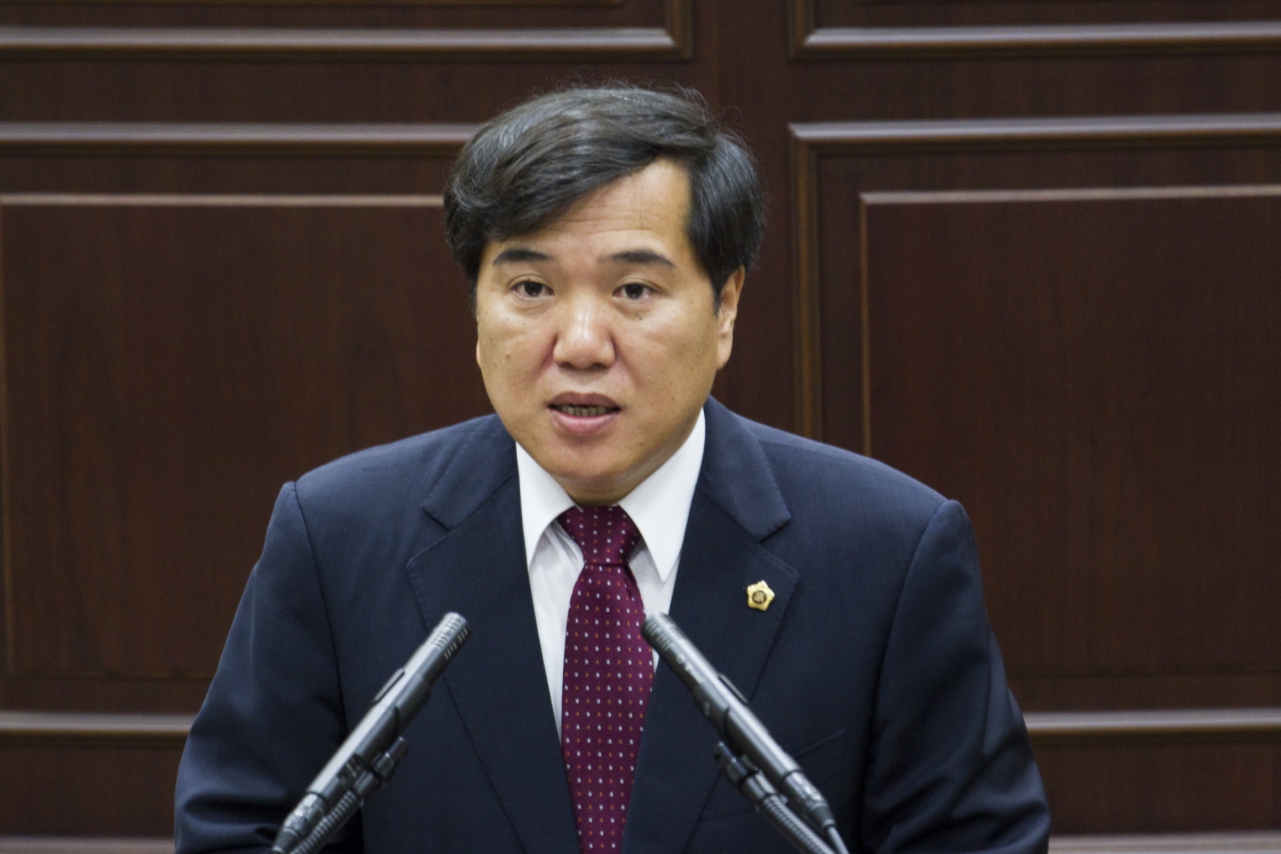 도청이전지 이주민 임시 주거단지 조성 촉구  5분 자유발언 대표이미지