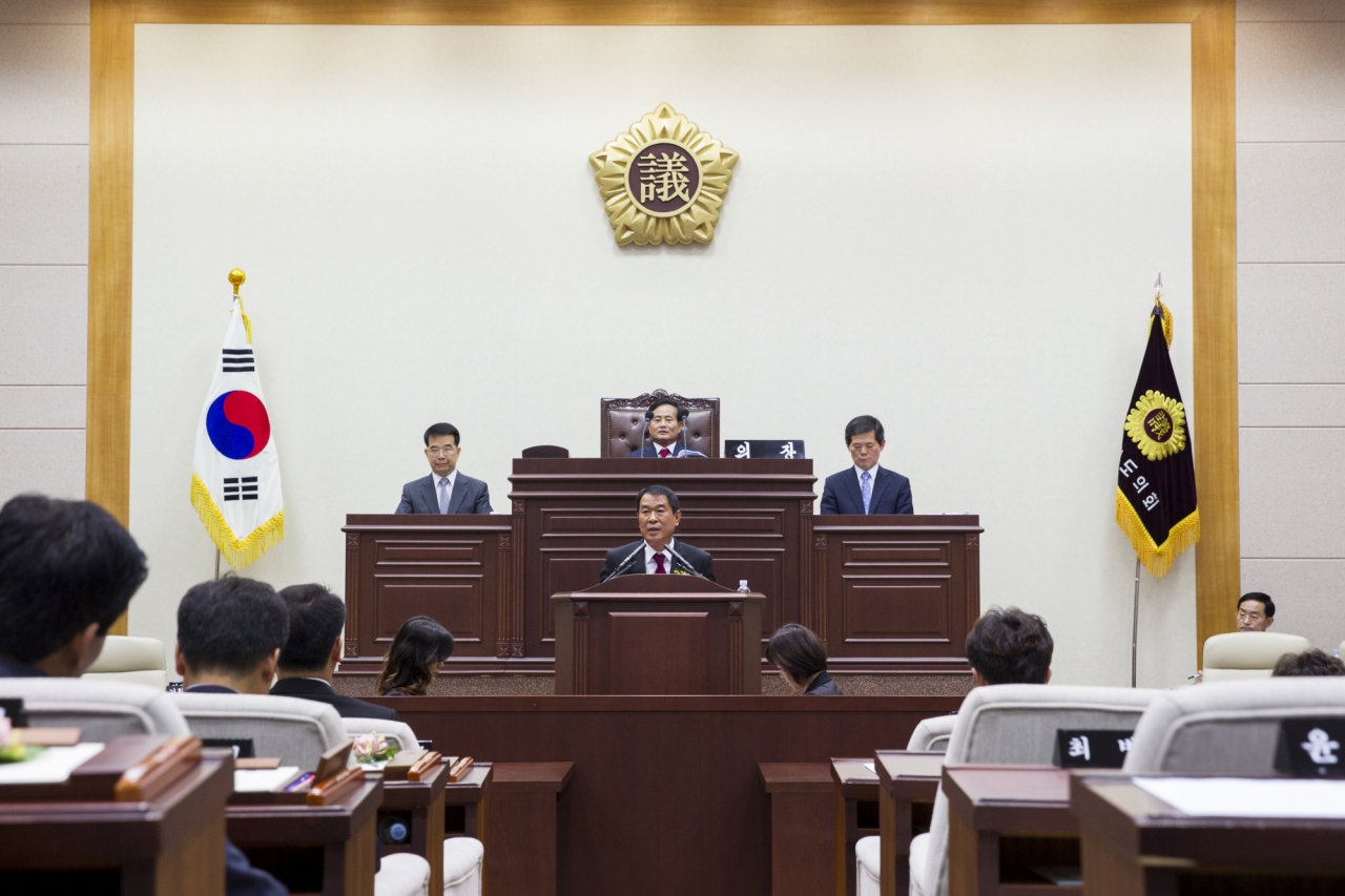 경상북도의회 의장에, 장대진(안동) 의원 선출 이미지(4)