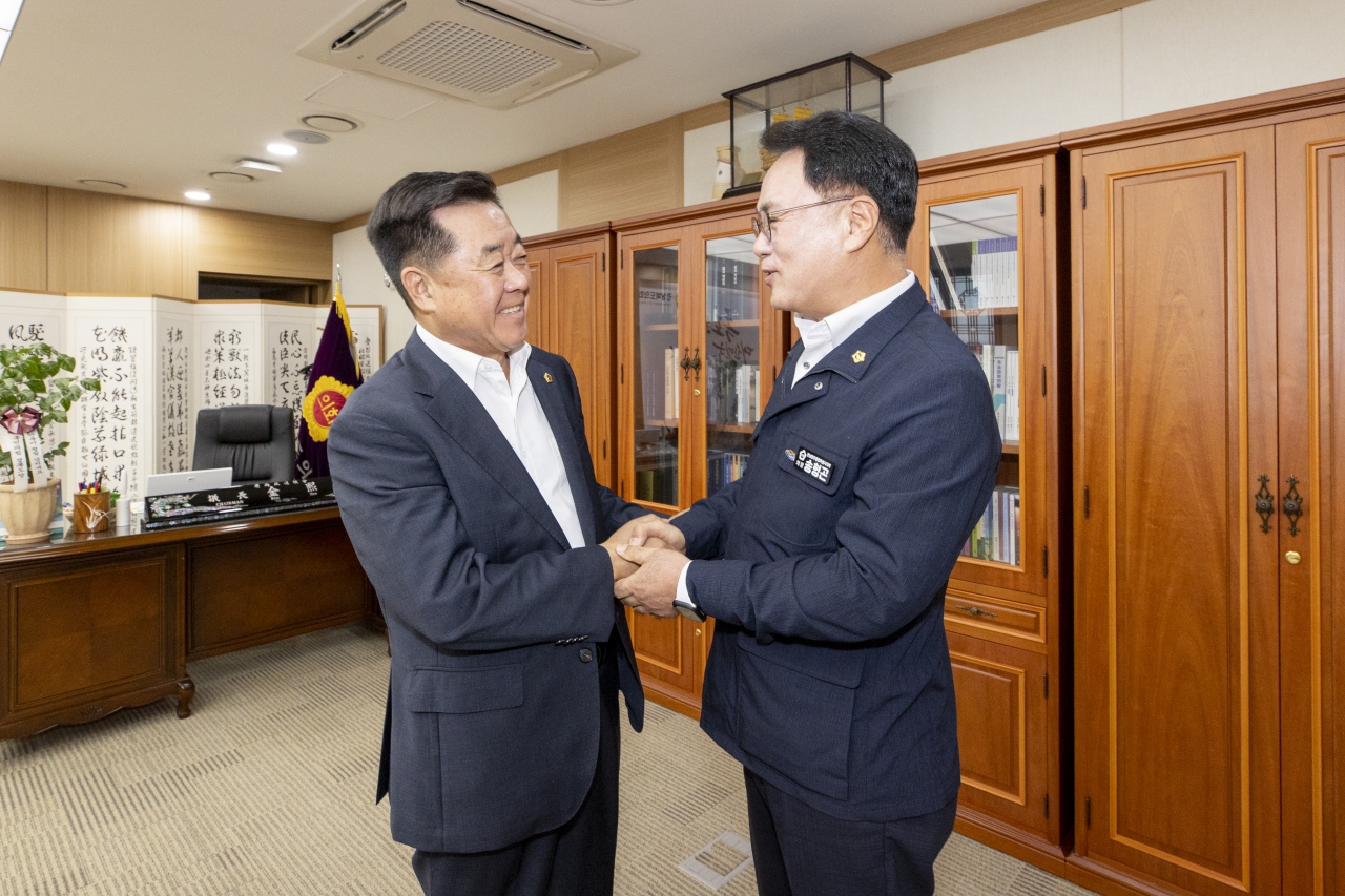 전남광주통합특별시 의장 내방  이미지(9)