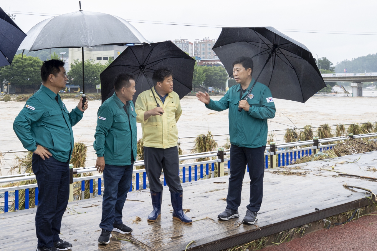 폭우 피해현장 방문(예천,영주,봉화) 이미지(4)