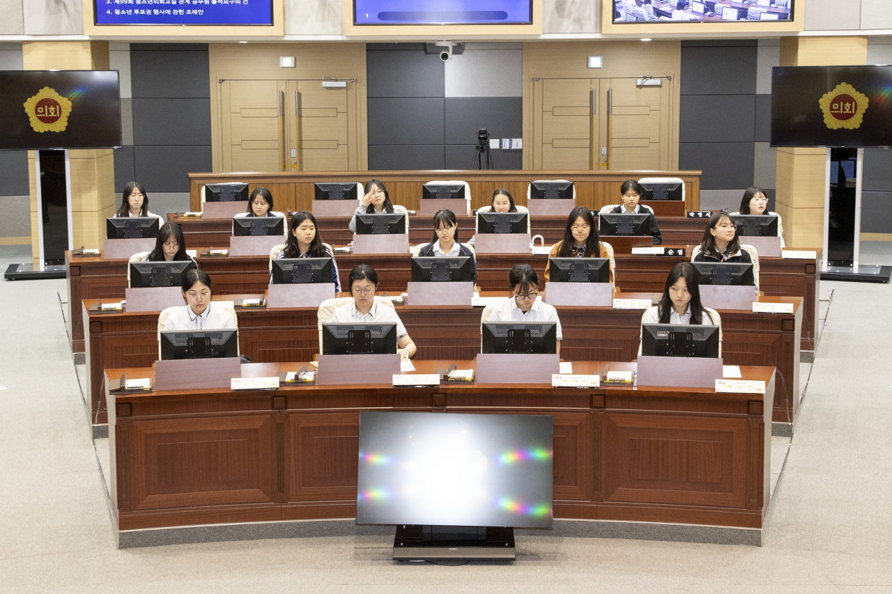 제99회 경상북도의회 청소년의회교실-상주여고 이미지(5)