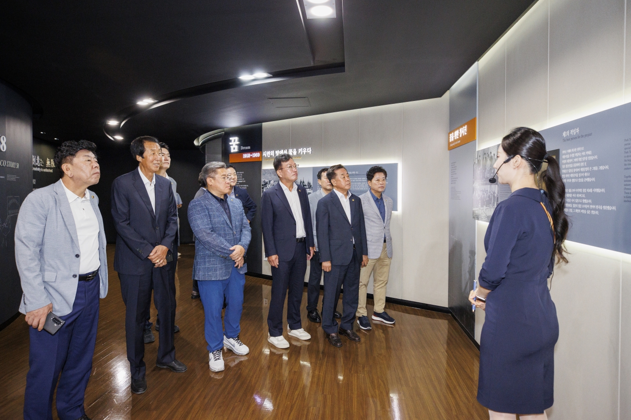 의장단 및 상임위원장 워크숍(포스코 방문) 이미지(50)