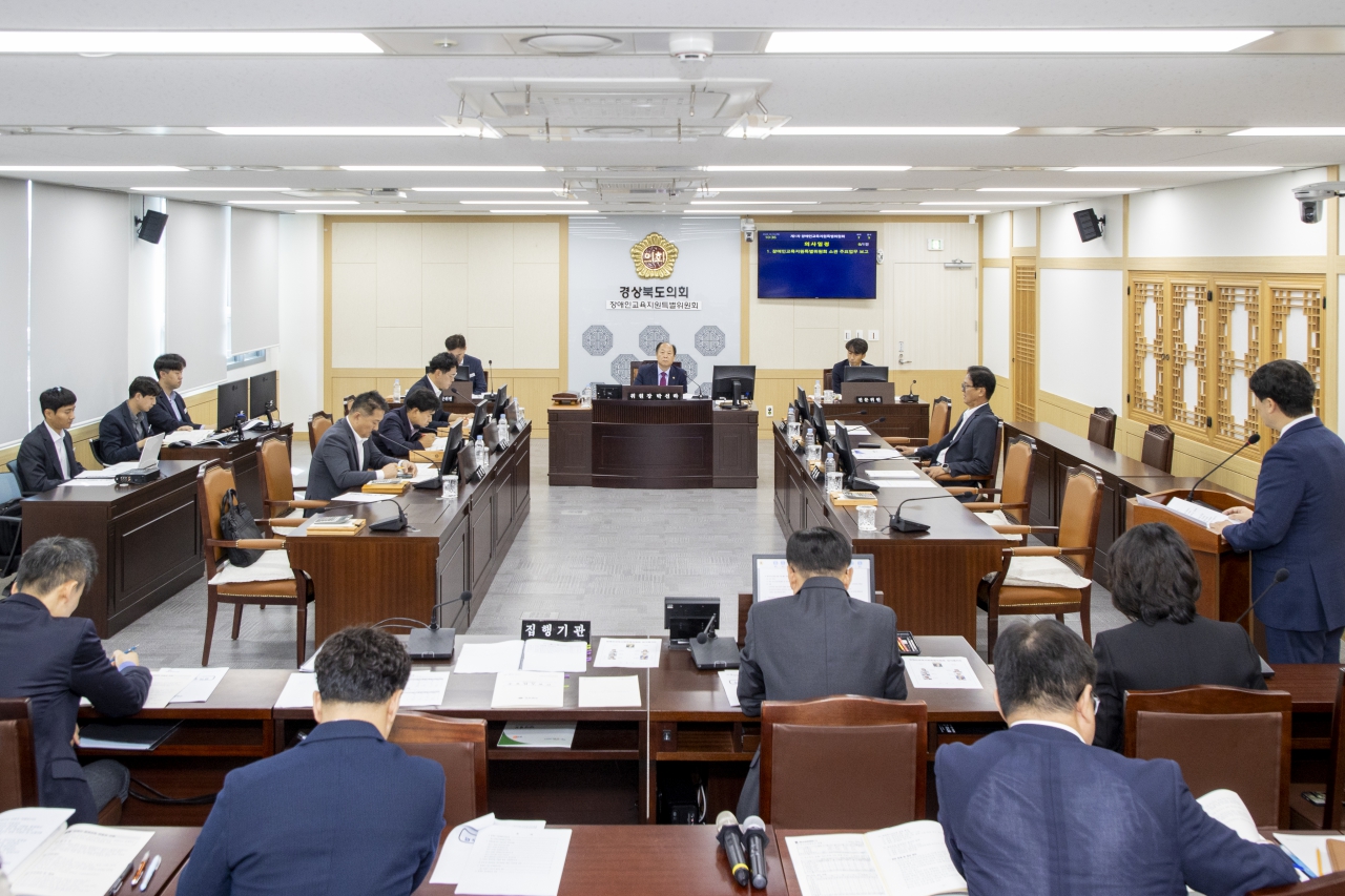 제350회 임시회 장애인교육지원특별위원회 이미지(1)