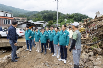 폭우 피해현장 방문(예천) 대표이미지