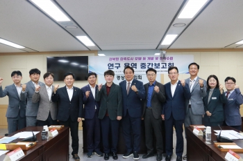 지속가능한 경북 지역발전모델 연구회 중간보고회 대표이미지