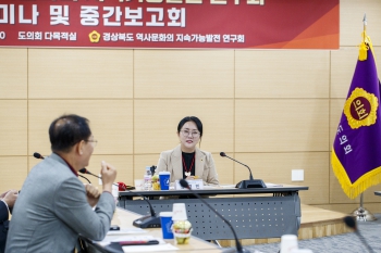 경상북도 역사문화의 지속가능발전 연구회 세미나 및 중간보고회 대표이미지