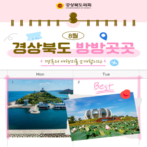 8월 경상북도 방방곳곳(2) 대표이미지